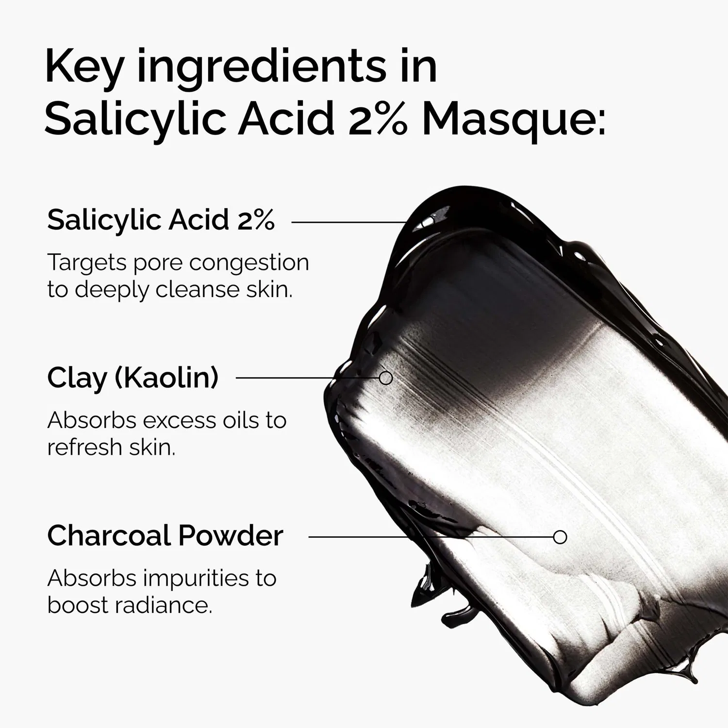 Маска для лица с салициловой кислотой 2% Salicylic Acid 2% Masque The Ordinary, 50 мл — фото 4