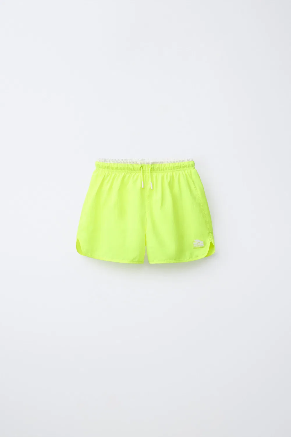 6-14 лет / Быстросохнущие плавательные шорты ZARA, Neon Yellow