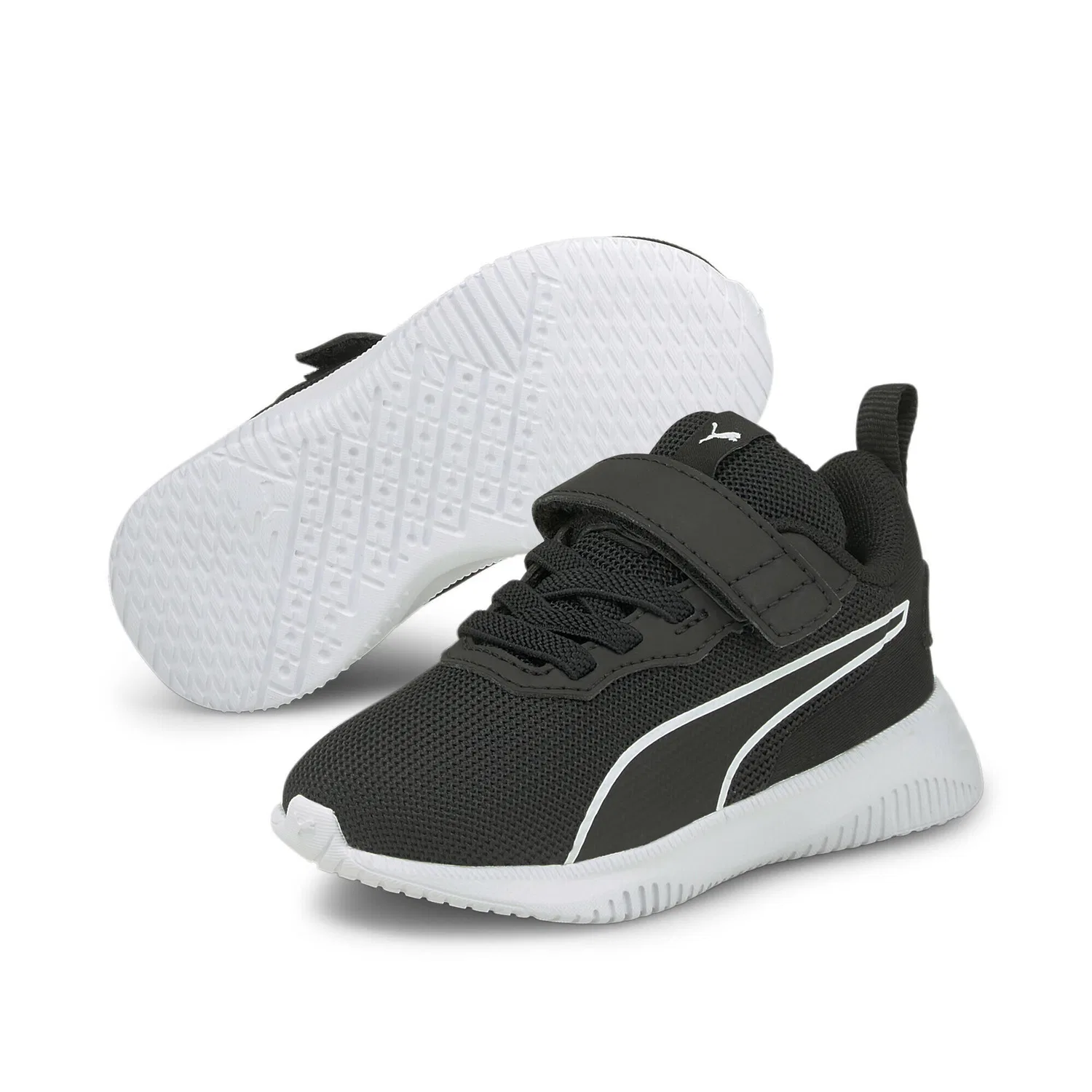 Детские кроссовки с принтом Flyer Flex AC Puma, Schwarz Weiss