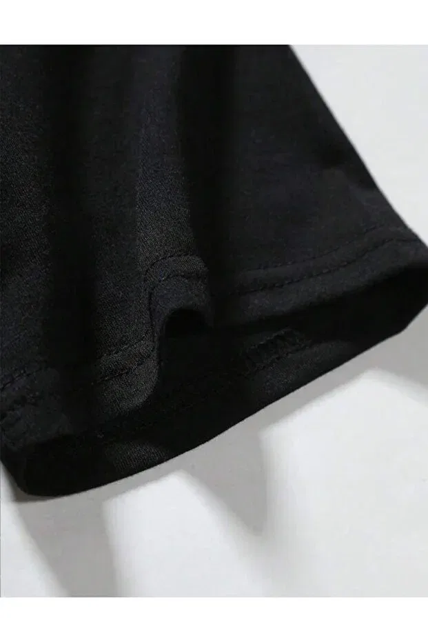 Детская футболка для девочек с принтом Fnaf Printed Circular Neck Cotton Short Sleeve Children's T-Shirt Magors, Black4 — фото 3