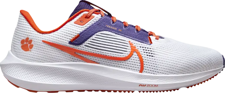 

Кроссовки Air Zoom Pegasus 40 'Clemson', белый, Оранжевый, Кроссовки Air Zoom Pegasus 40 'Clemson', белый