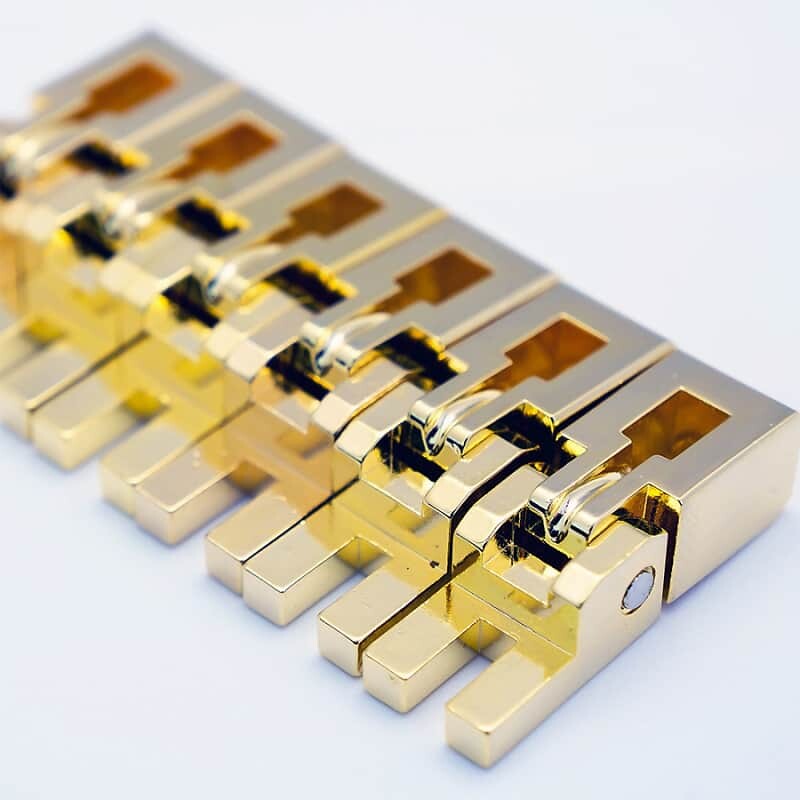 

Комплект седла для бриджа Floyd Rose Special Series - золото Special Series Bridge Saddle Set - Gold