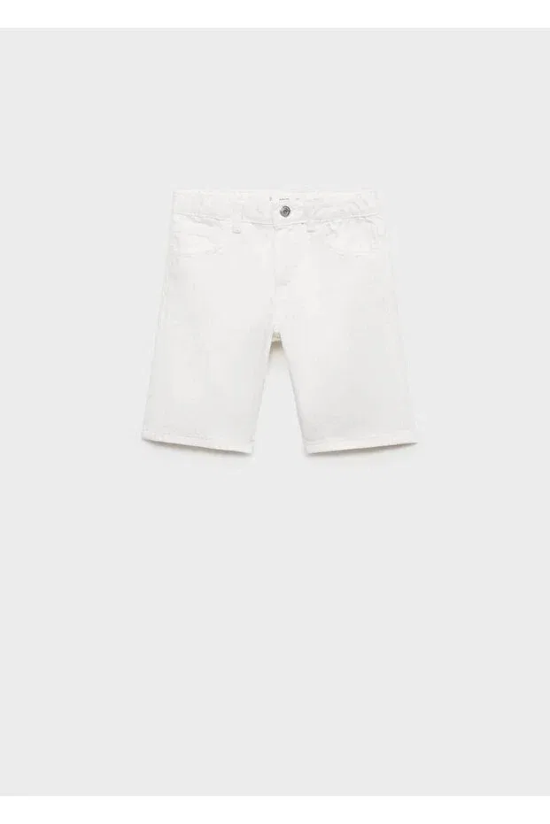Детские шорты для мальчиков джинсовые Martin Mango Kids, White