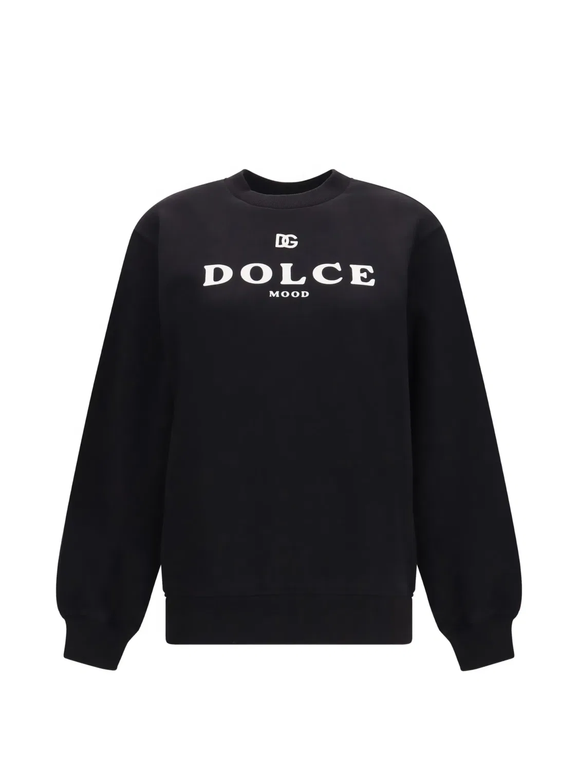 Dolce & Gabbana Свитшот с принтом логотипа черный