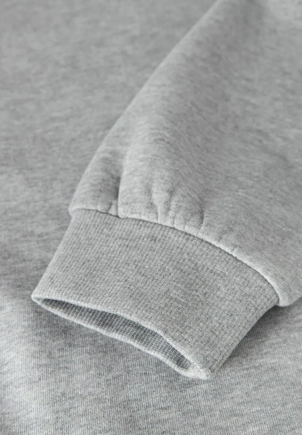 Худи свободного кроя, унисекс - худи Lmtd, Grey Melange — фото 4