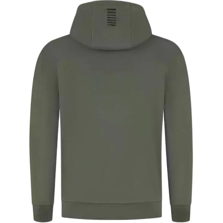 Толстовка EA7 EMPORIO ARMANI, Olive Green — фото 3