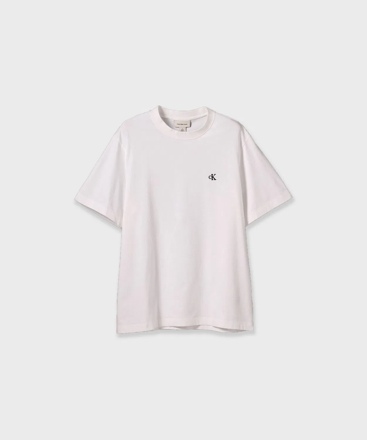Мужская футболка с коротким рукавом Calvin Klein SS EASY MONOGRAM TEE, Белый
