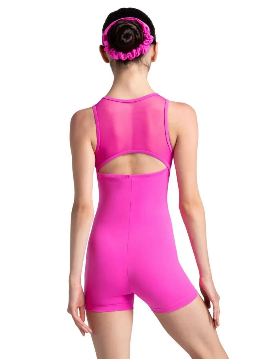Купальник для танцев с принтом Future Star Rainbow Star Capezio, Neon Pink — фото 3