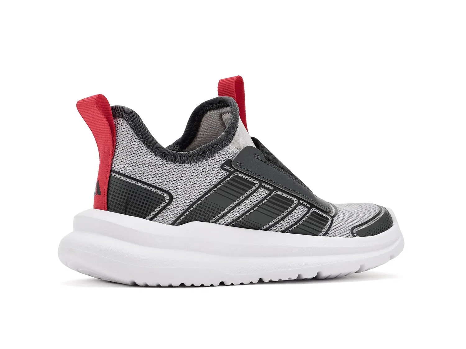 Кроссовки Tensaur Comfort 2 (для маленьких детей) Adidas Kids, Grey/Black/Grey — фото 4