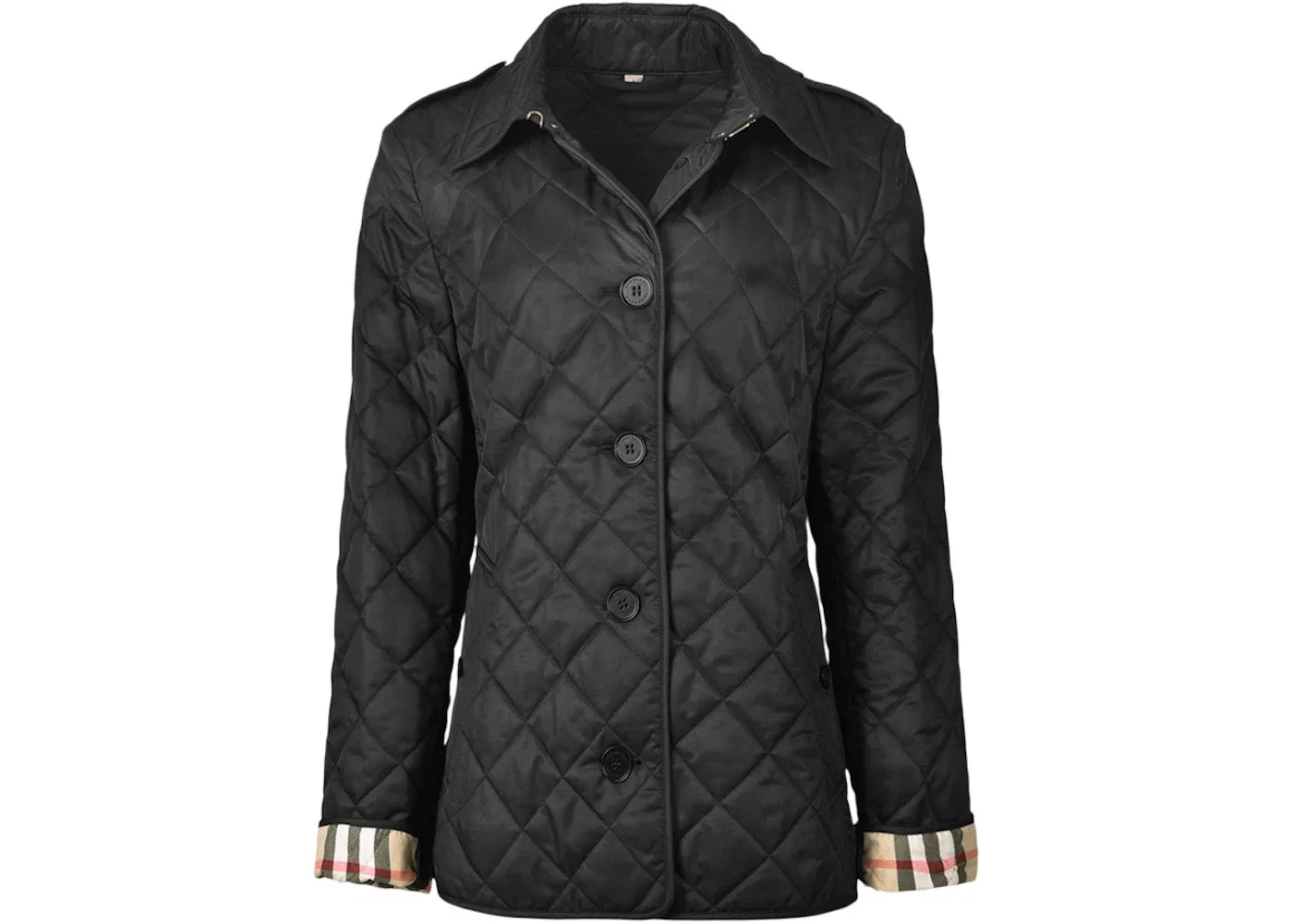 Женская куртка Diamond Quilted Burberry, Black