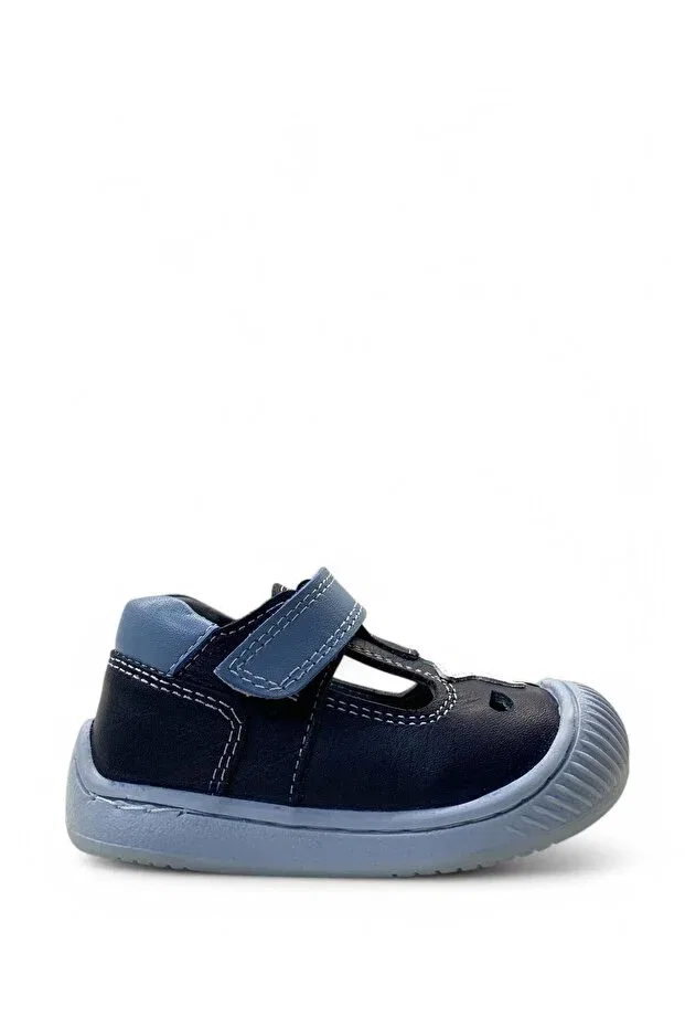 Детские туфли для мальчиков с графическим принтом Tuğba Ortopedi, Navy Blue