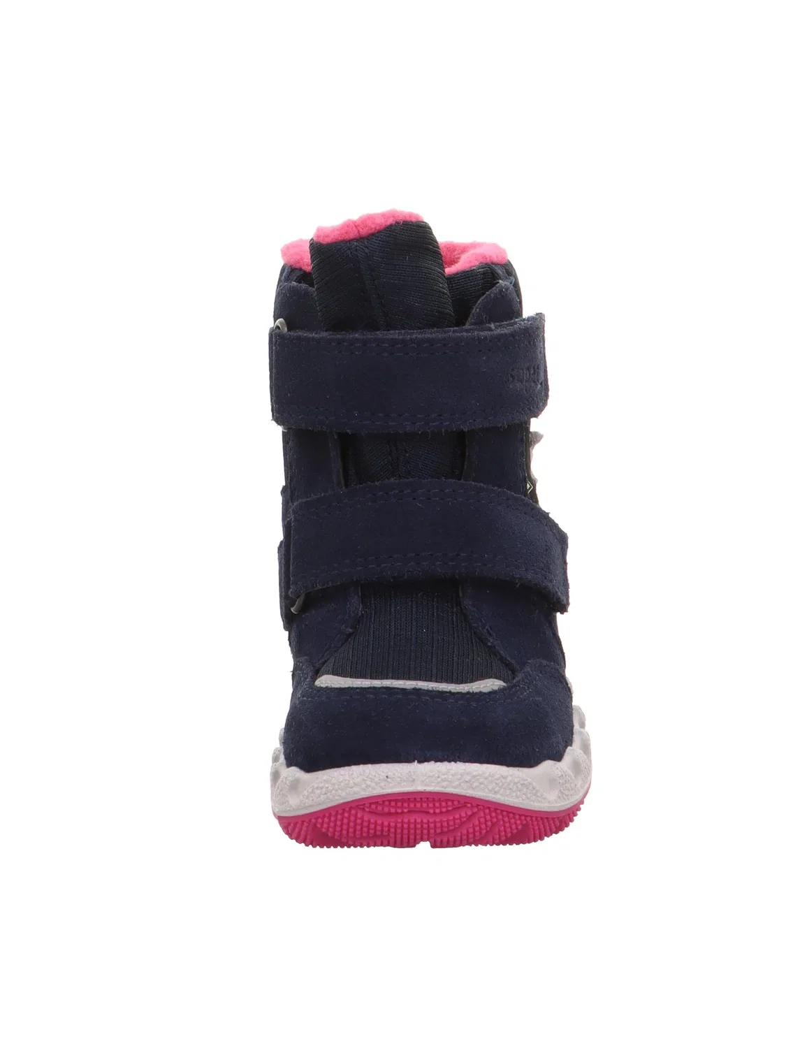 Детские снежные ботинки для девочек с принтом Icebird Superfit, Blue Pink 8020 — фото 2