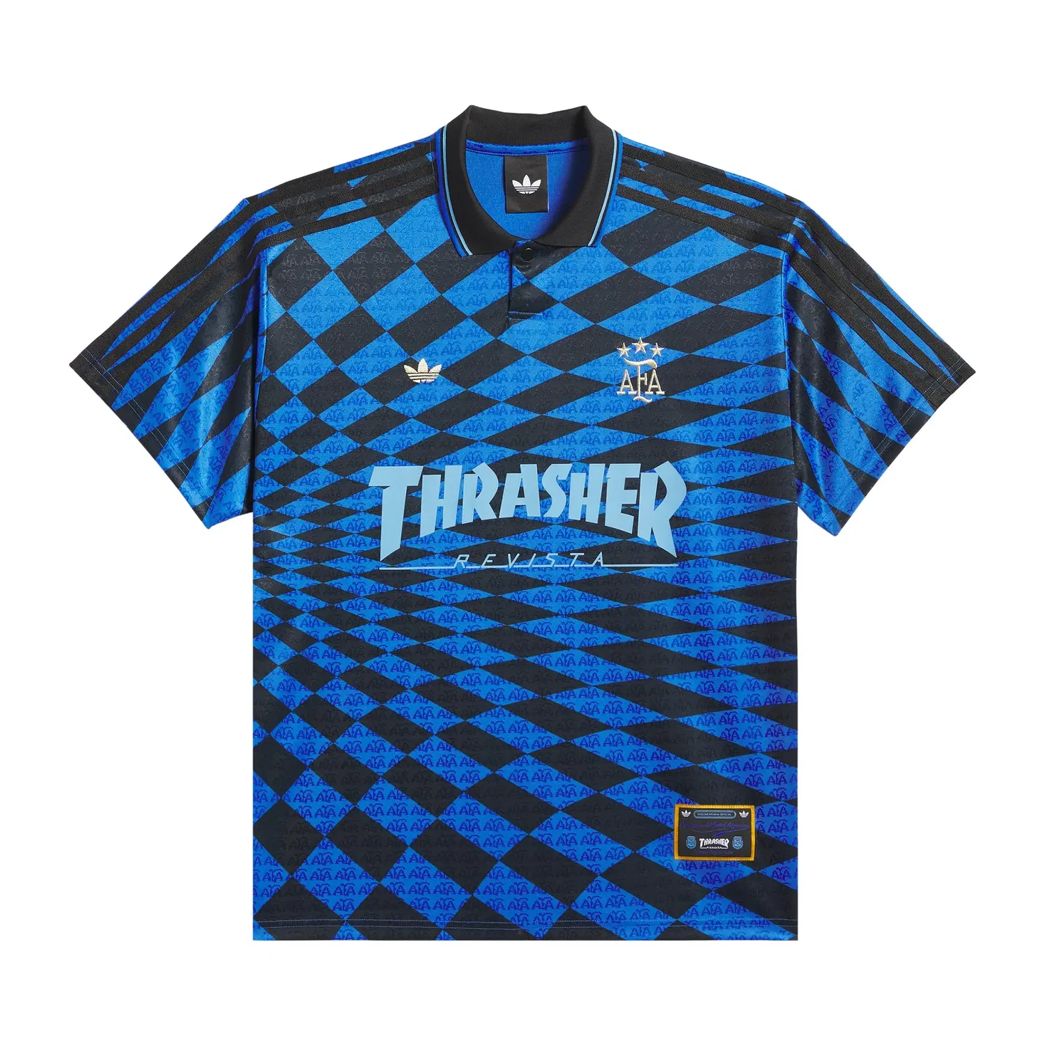 Футболка Adidas Argentina x Thrasher, черный