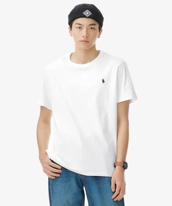 Футболка с коротким рукавом, slim fit, Polo Ralph Lauren, белый
