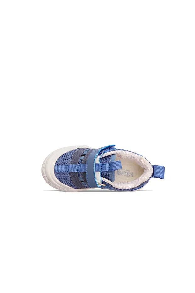Детские кроссовки для девочек со светодиодами Vicco, Blue-M0m1 — фото 2