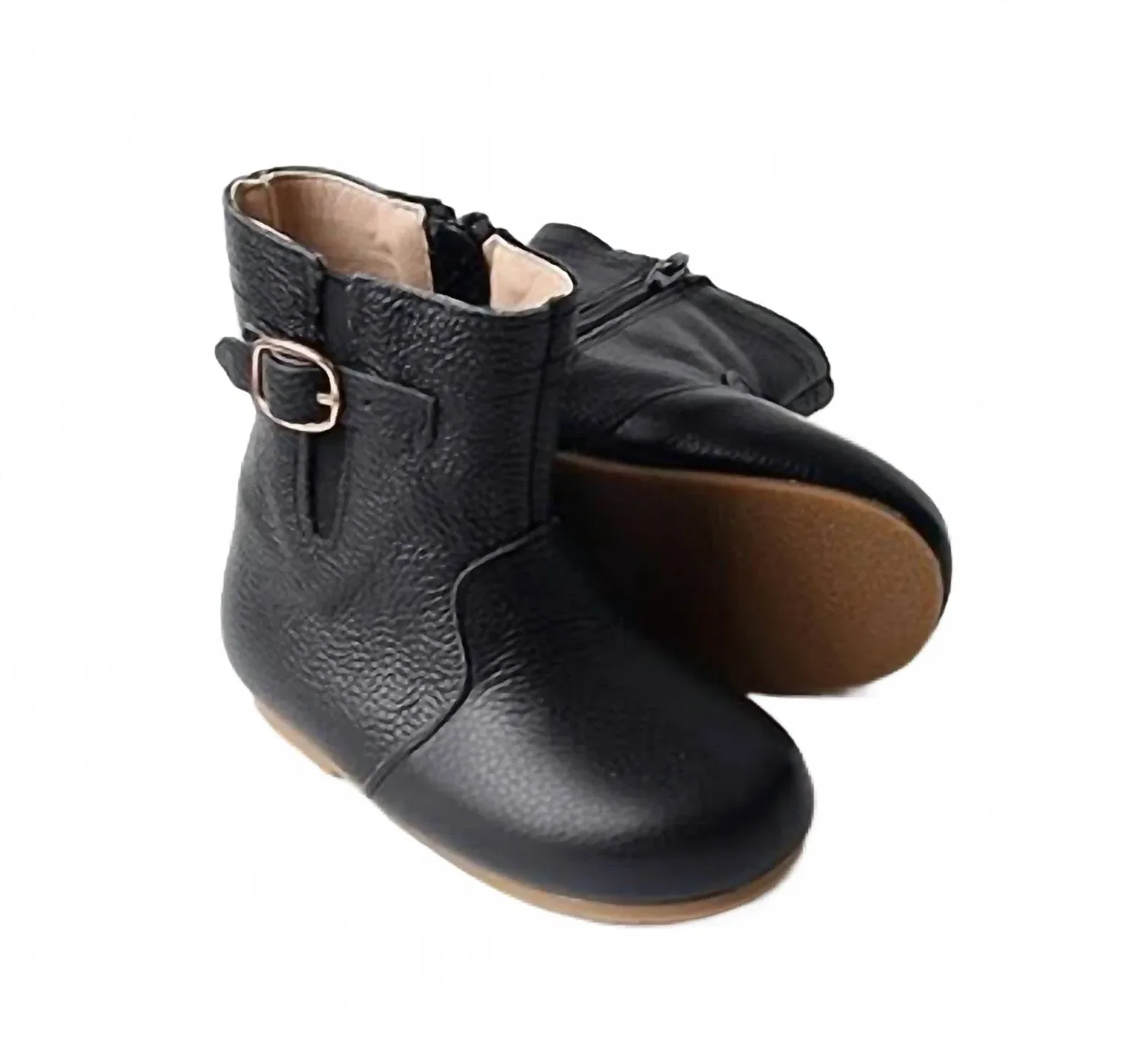 Детские сапоги для девочек с молнией Midnight Riding Boot Little Love Bug, черный — фото 3
