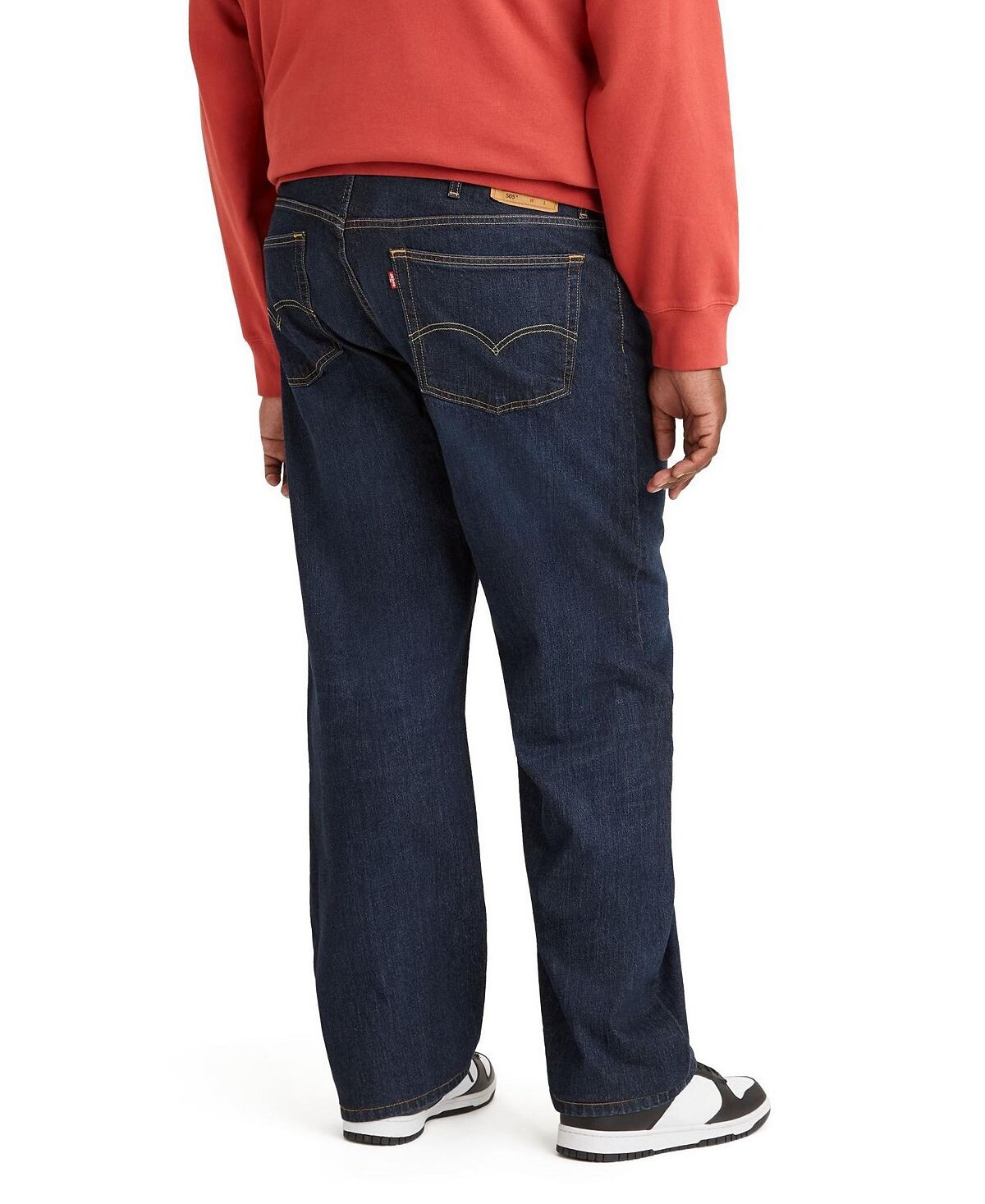 Мужские неэластичные джинсы big & tall 505™ оригинальной посадки Levi's, мульти — фото 3