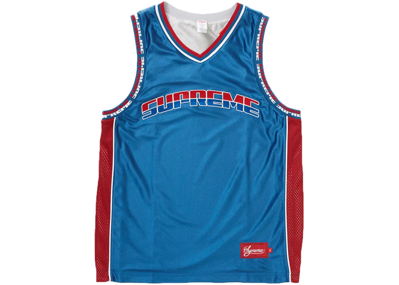 Мужская баскетбольная джерси двусторонняя Supreme, Royal