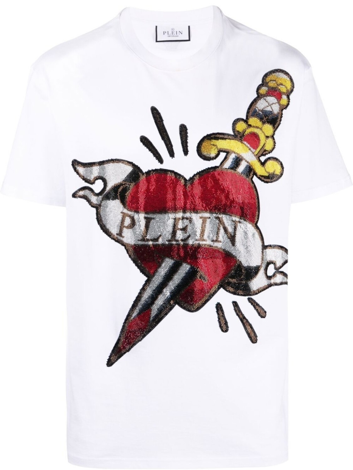 

Philipp Plein футболка Love, белый