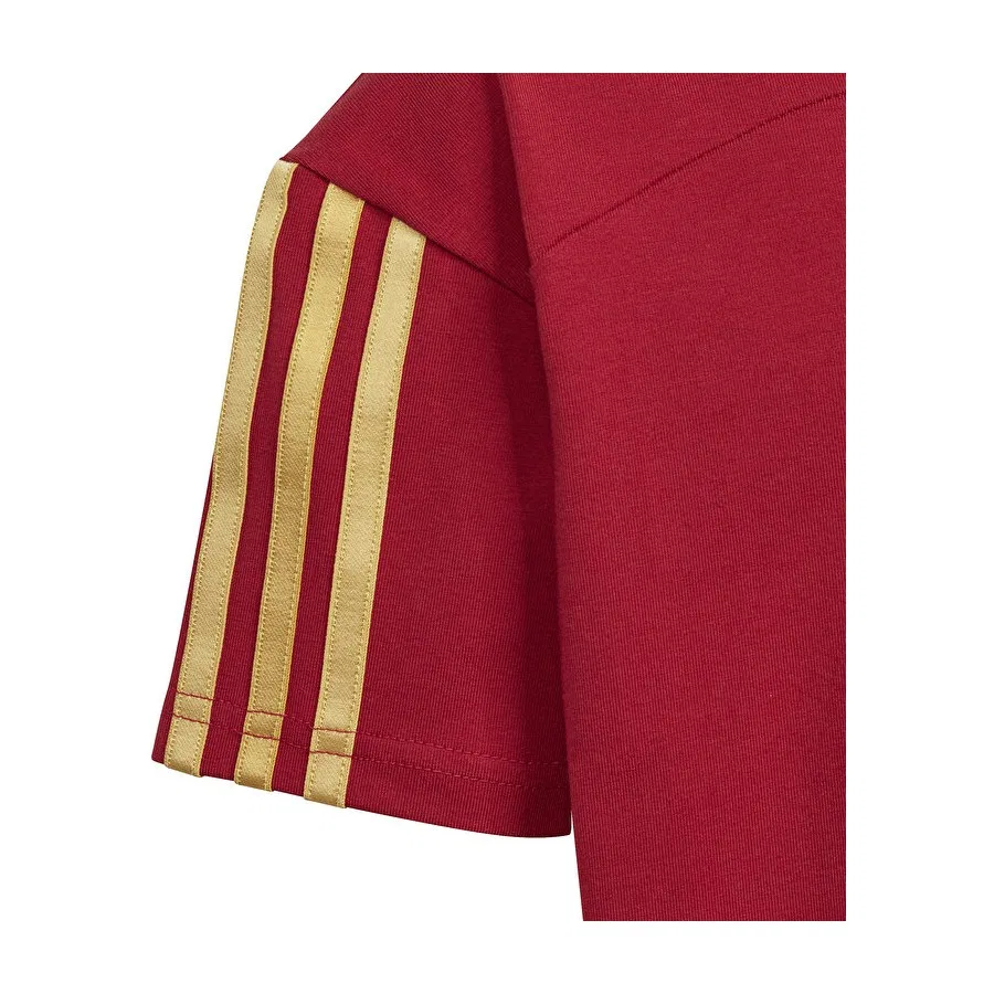 Детская футболка с принтом Lk Dy 100 T IN7306 adidas, Красный — фото 4