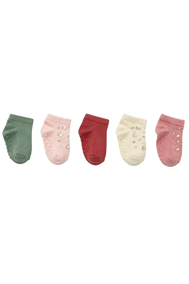 Детские носочки-пинетки набор 5 пар Just Socks, Multicolor — фото 3