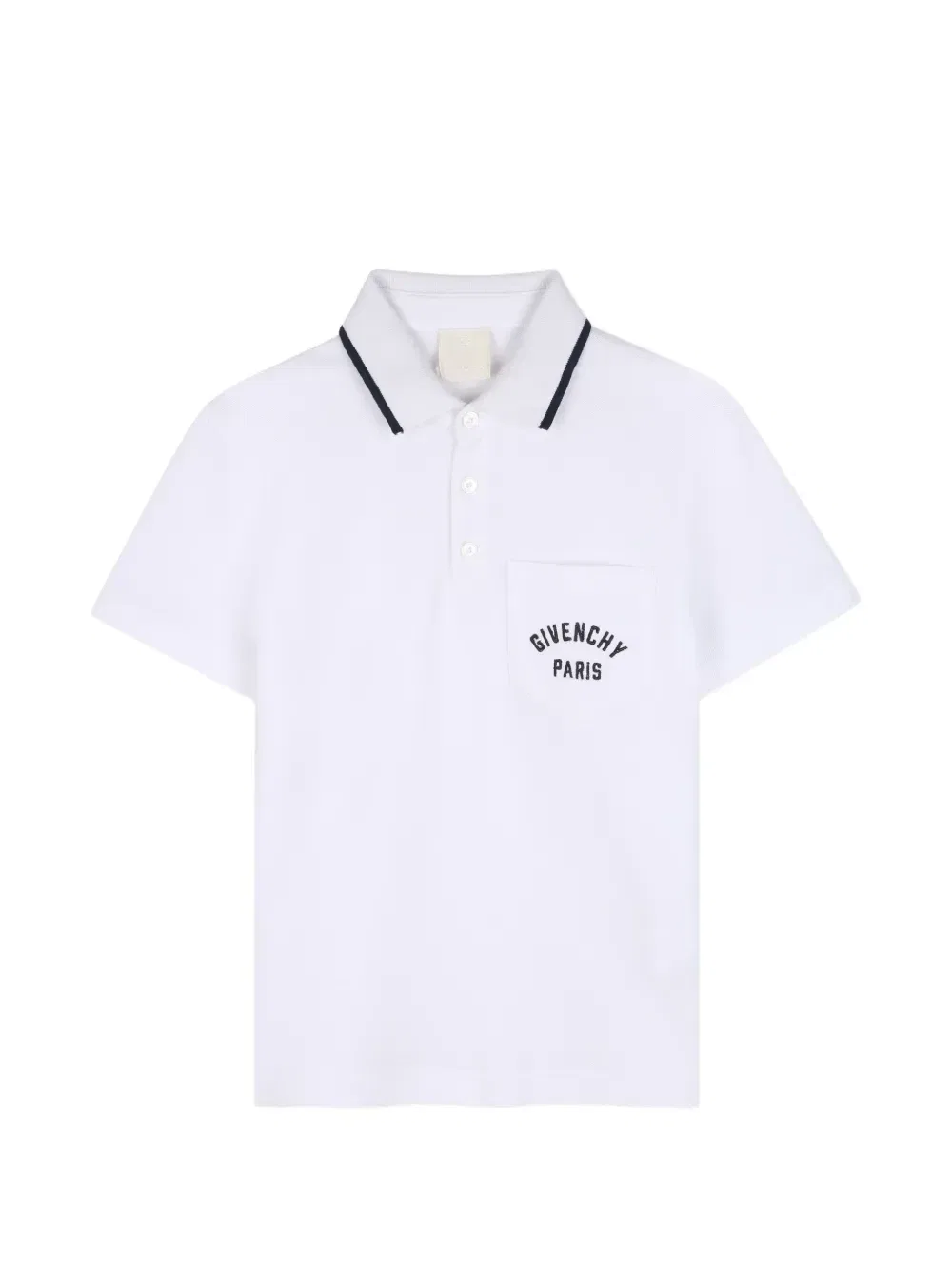 Рубашка поло с логотипом Givenchy Kids, белый