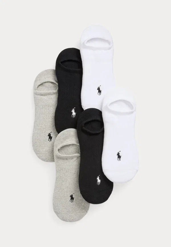 Носки invisible 6 pack Performance high cut liner sock Polo Ralph Lauren, assorted, мултиколор