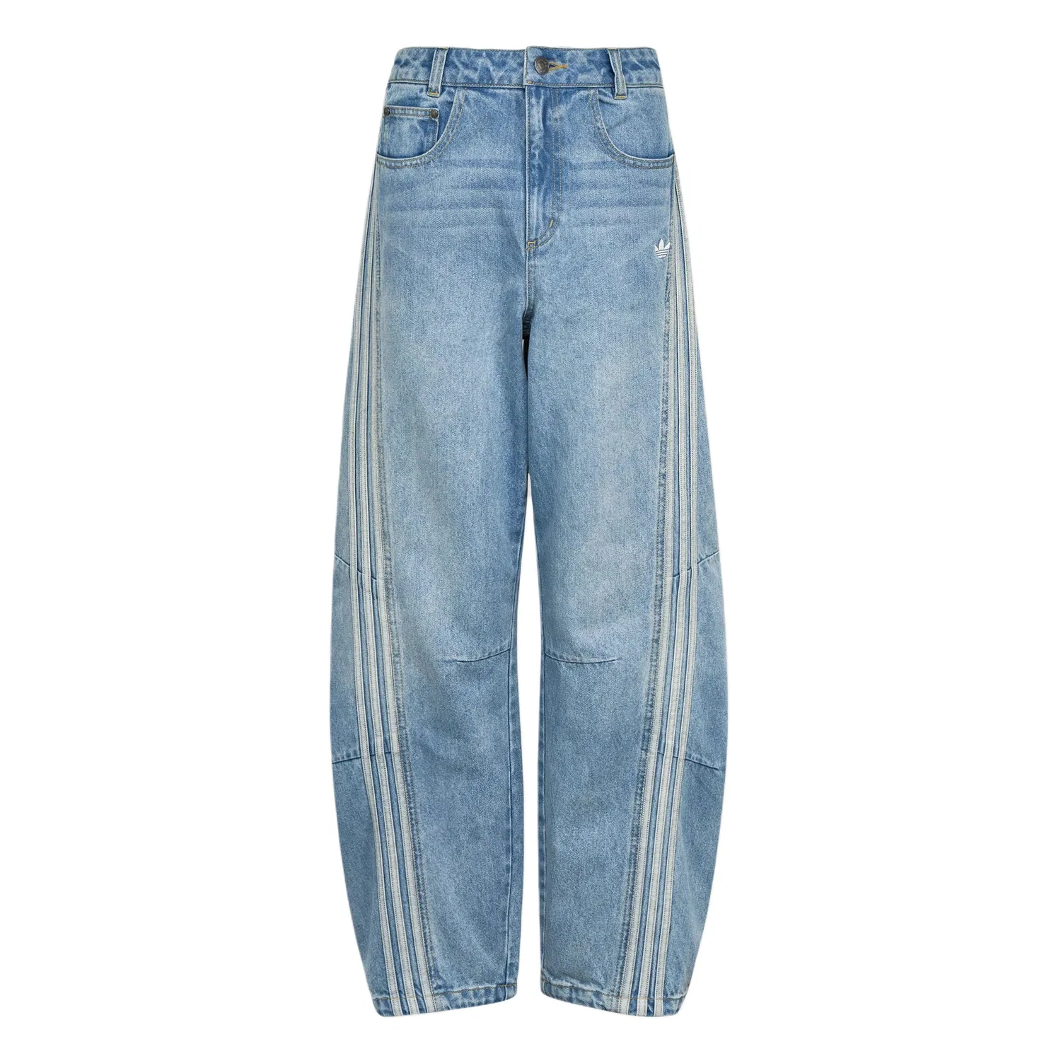 Женские джинсы с легким денимовым синим цветом Scimitar, Adidas Originals, Light Denim Blue