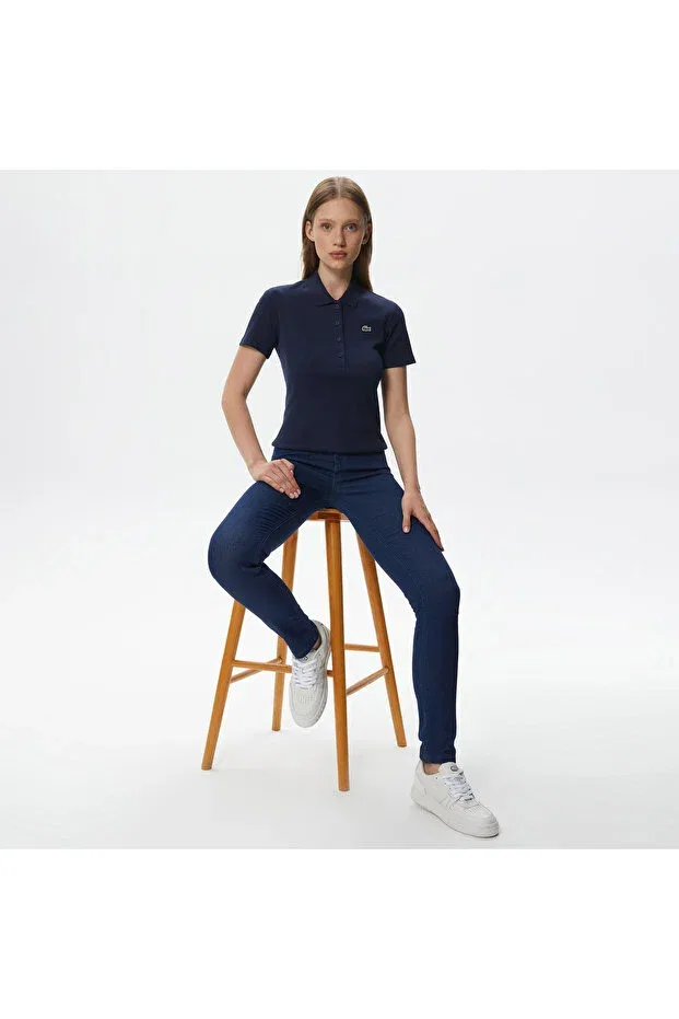 Женские джинсы скинни Lacoste, 50M-Blue