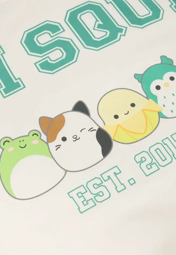 Пижамный набор Squishmallows Marks & Spencer, green mix, зеленый — фото 4