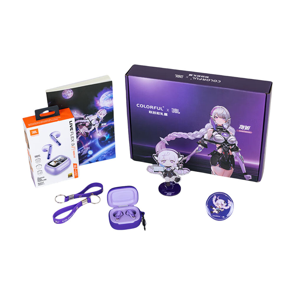 

Наушники беспроводные JBL Live Flex 3 X Colorful Edition, фиолетовый