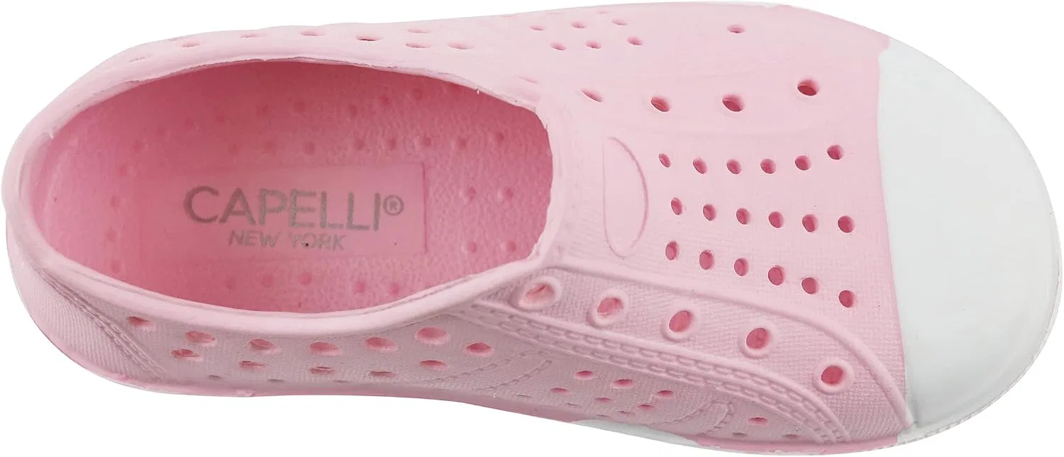 Детские кроссовки для девочек с мыском Capelli New York, Light Pink — фото 3