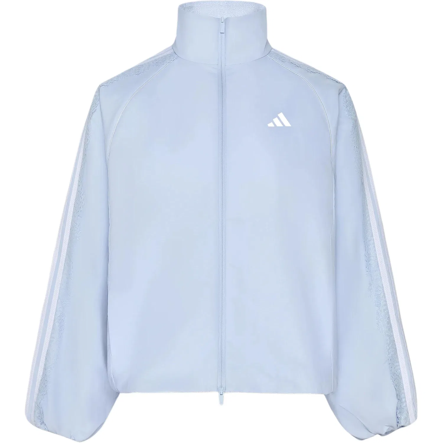 Женская куртка с воротником-стойкой Crystal Blue Adidas, Crystal Blue