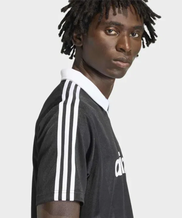 Футболка с принтом архивный цвет, Engineered Jersey, Adidas, черный — фото 4