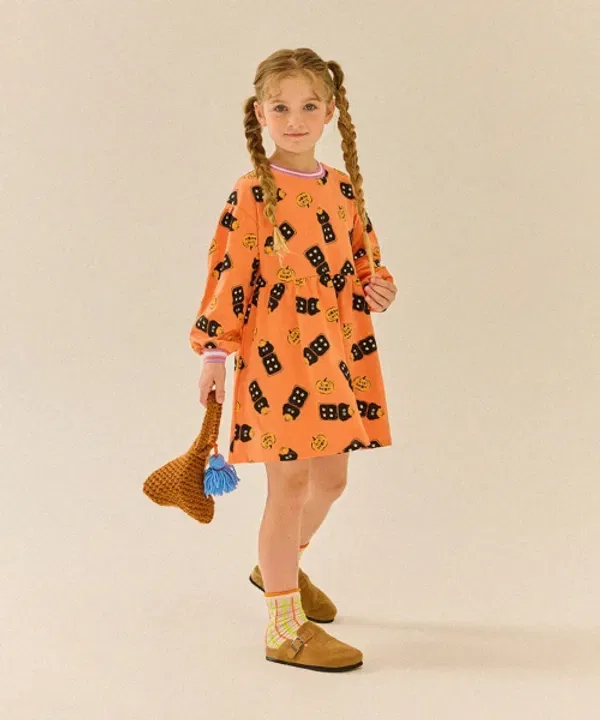 Платье Pumpkin Cat Liebello, оранжевый