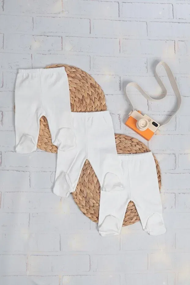 Детский комплект боди для новорожденных хлопковый Mygobebe, White