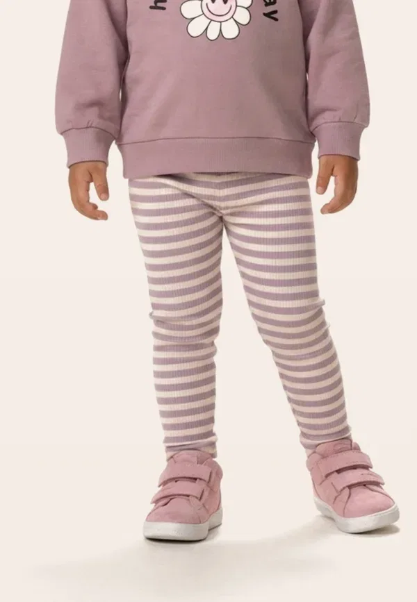 Леггинсы из хлопка The New Siblings, Sea Fog Striped