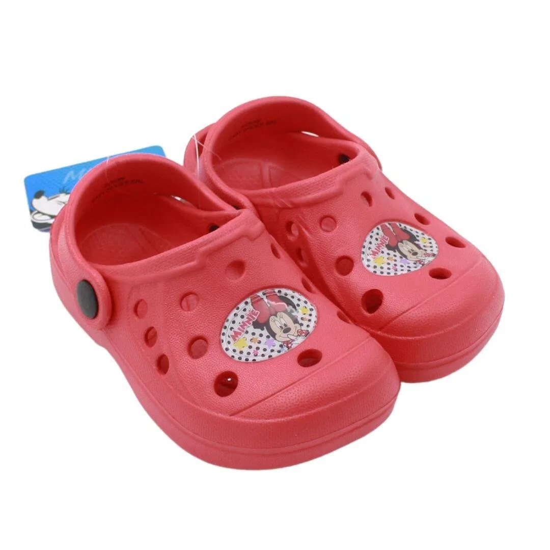 Детские тапочки Minnie Mouse Rote Minnie-Maus-Hausschuhe mit geschlossener Spitze, Große 28/29, Disney, Rot — фото 2