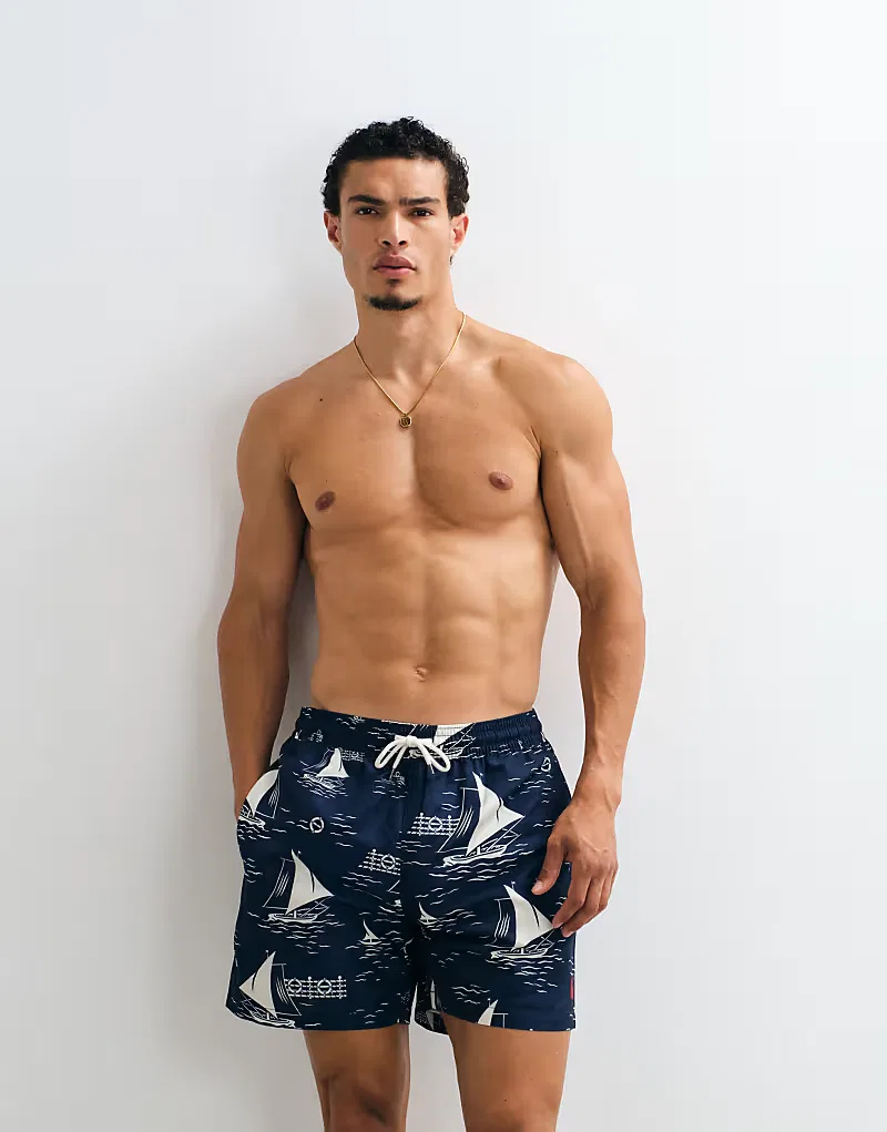 Плавки Polo Ralph Lauren Traveller с принтом парусной лодки