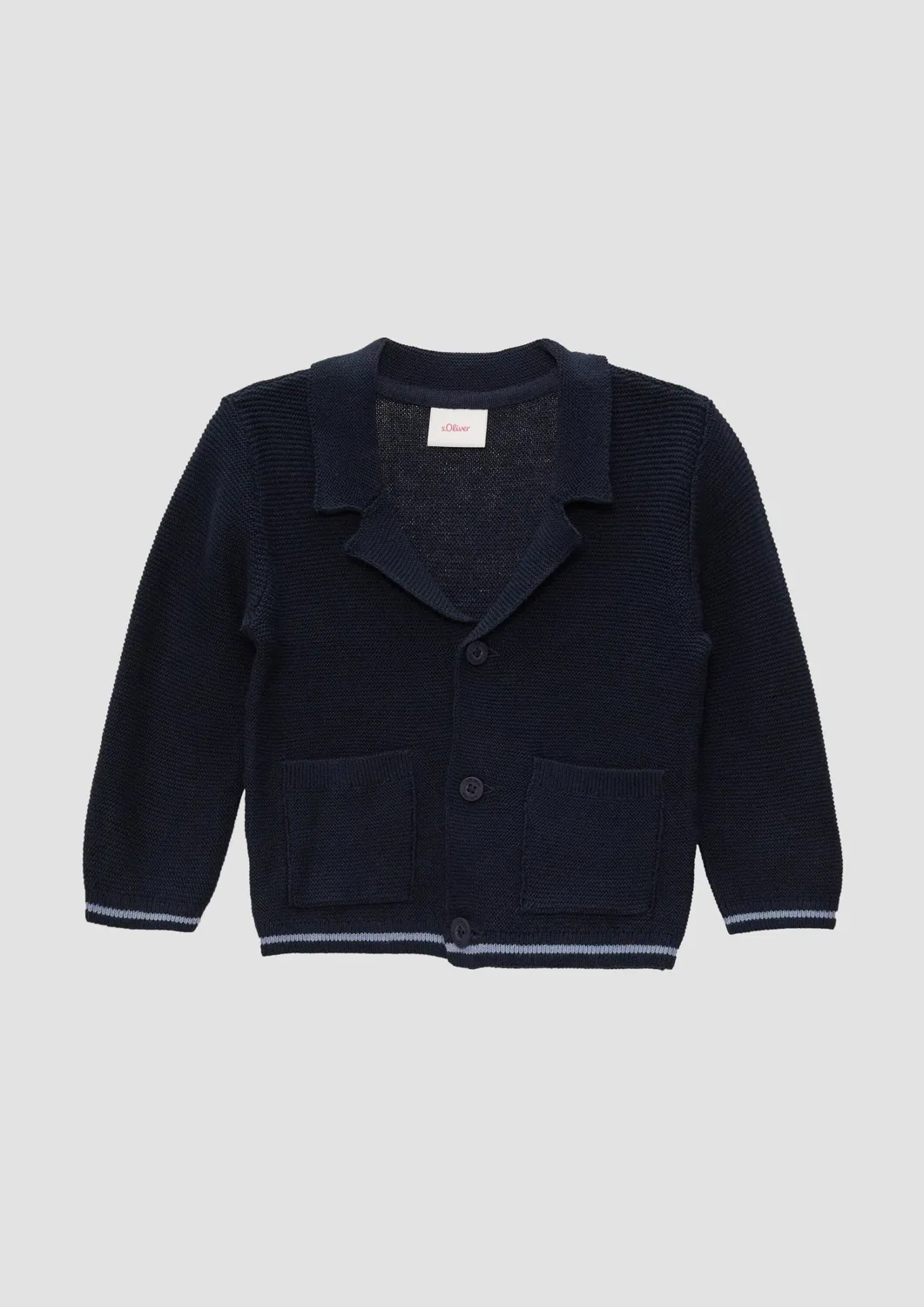 Кардиган вязаный, модель 5952 S.Oliver, темно-синий