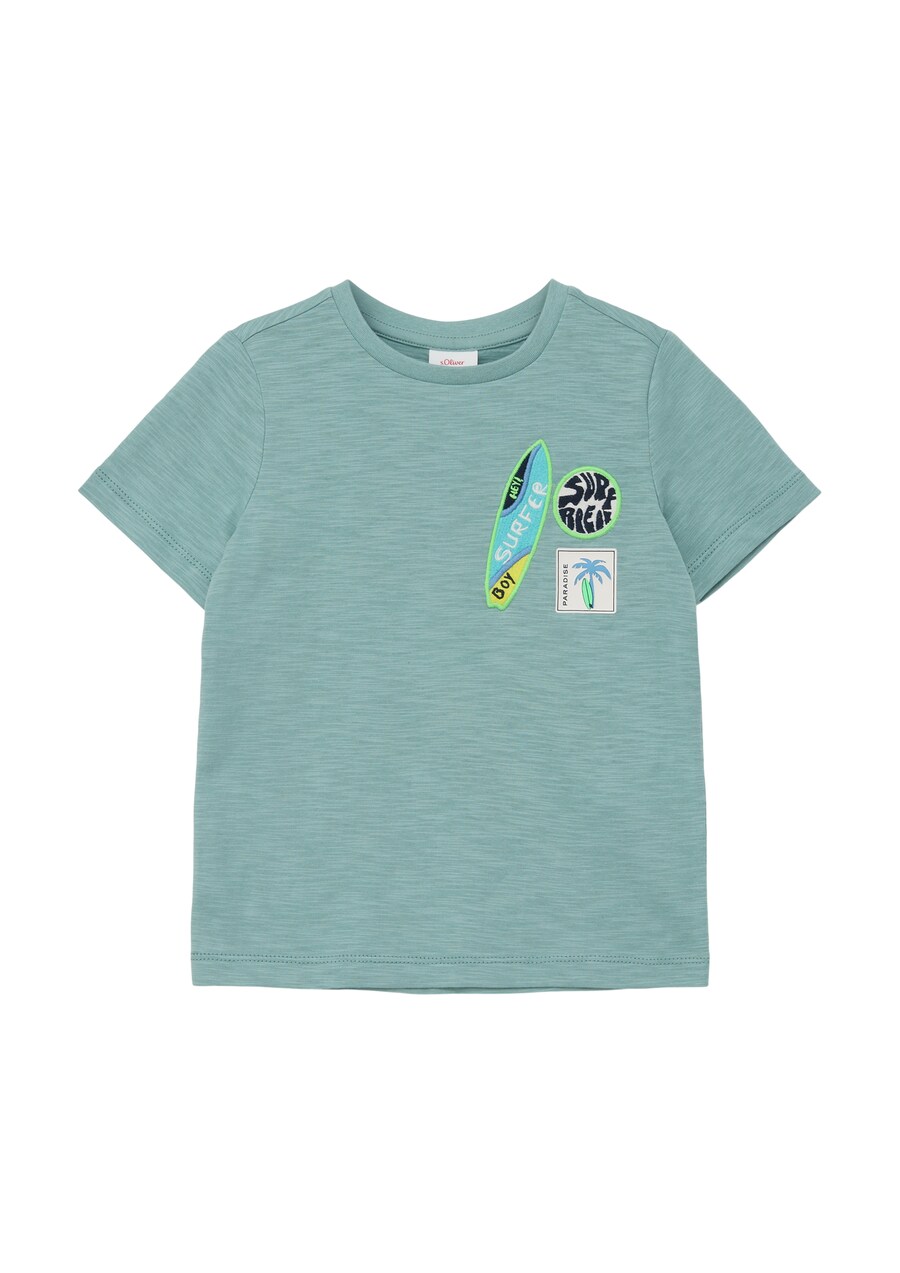 

Футболка s.Oliver Shirt, цвет cyan blue
