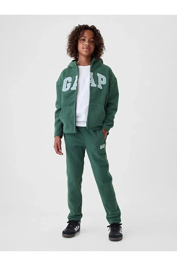 Детские спортивные штаны для мальчиков с принтом Gap, Green-000