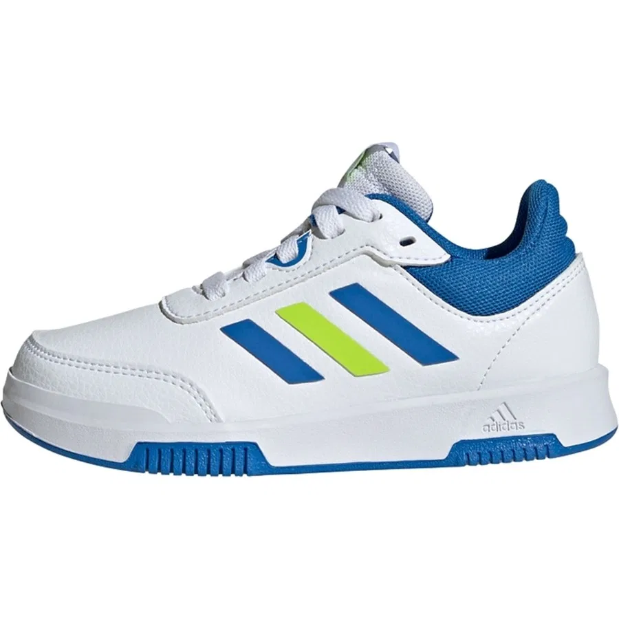 Кроссовки с шнуровкой из искусственной кожи Tensaur Sport Training Lace Shoes adidas, Бело-серый — фото 2