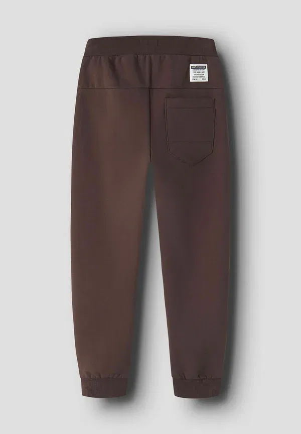 Брюки хлопковые Tracksuit bottoms Name It, french roast — фото 2