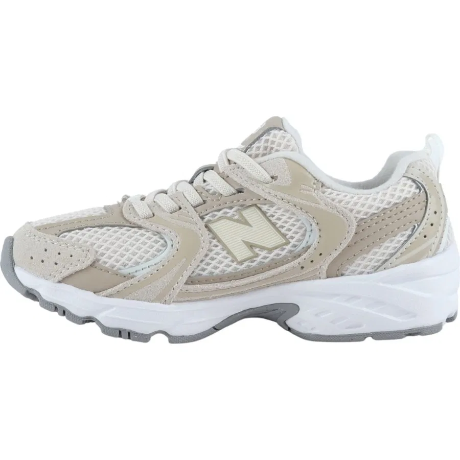 Детские кроссовки бежевые New Balance 530, Кремовый — фото 2
