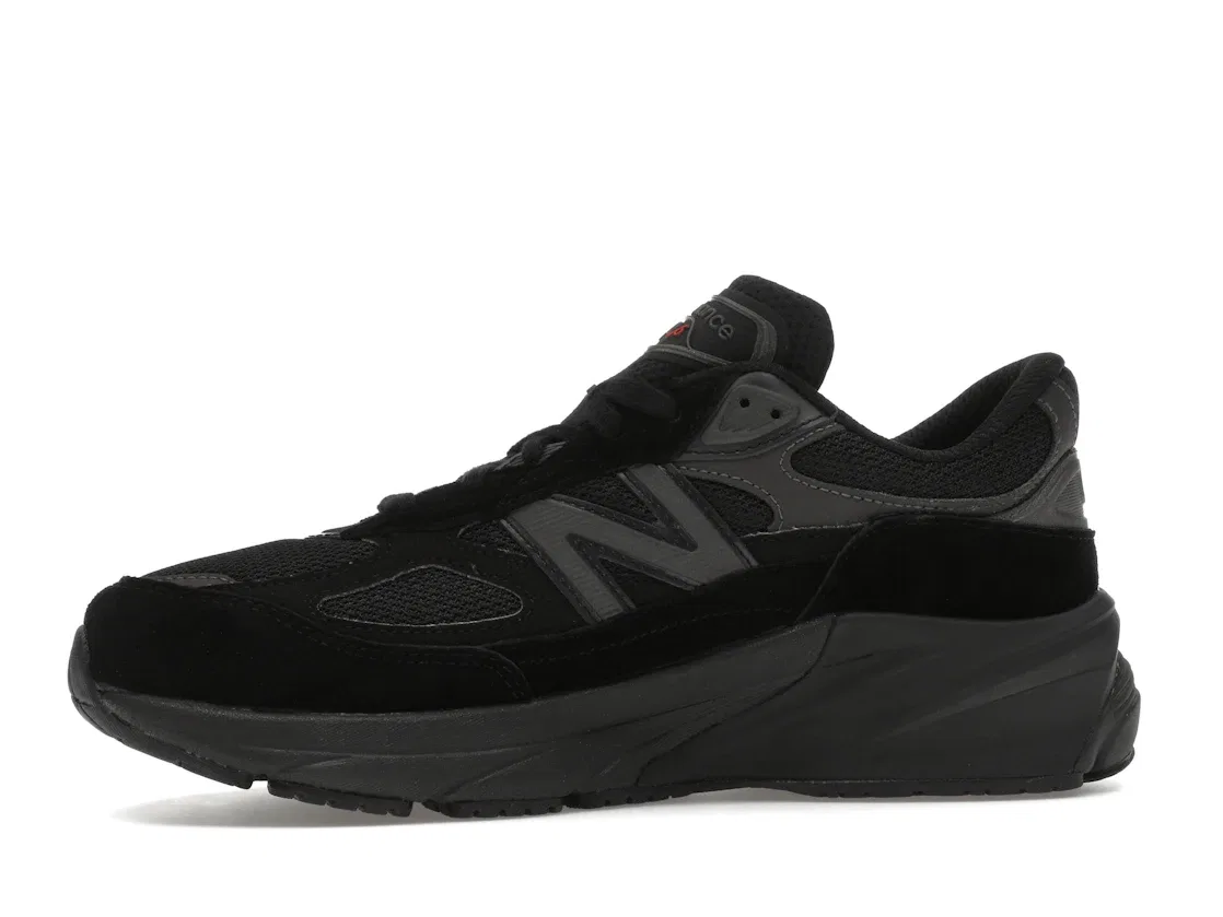 Детские кроссовки Lifestyle с моделью New Balance 990v6 New Balance, Color Black/Black Metallic — фото 3