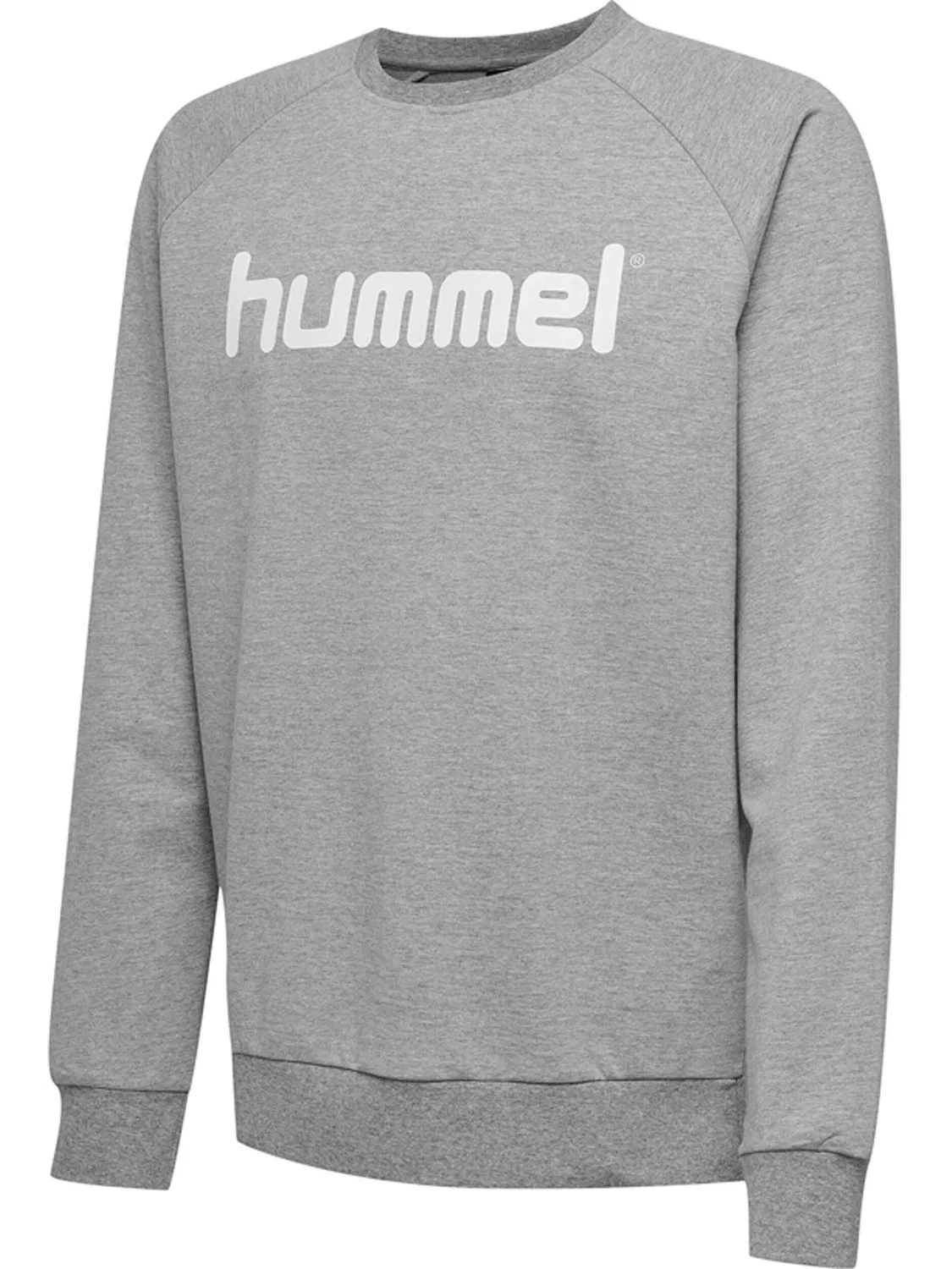 Детский свитшот с раглан-рукавом HMLGO Kids Cotton Logo Hummel, Grau