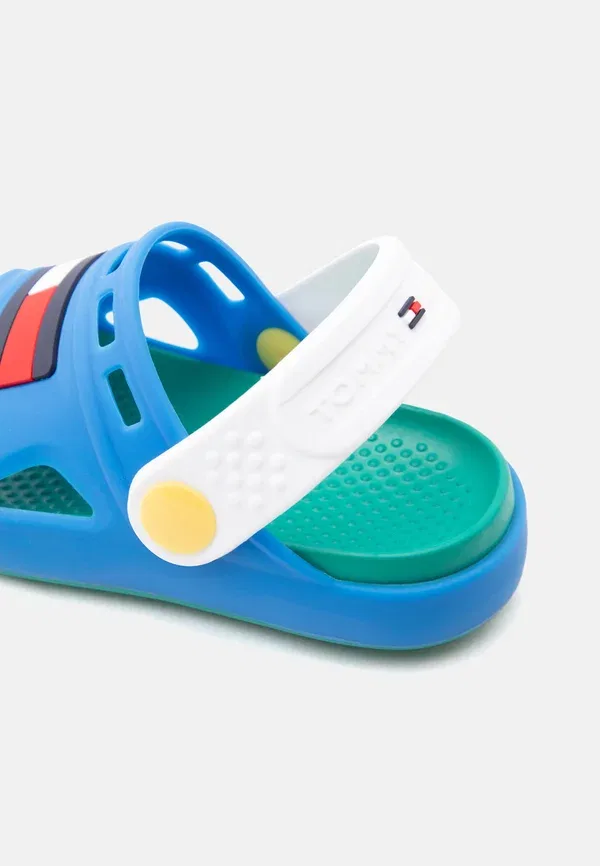 Сланцы с вырезами Tommy Hilfiger sky blue/white, белый/небесно-голубой — фото 3