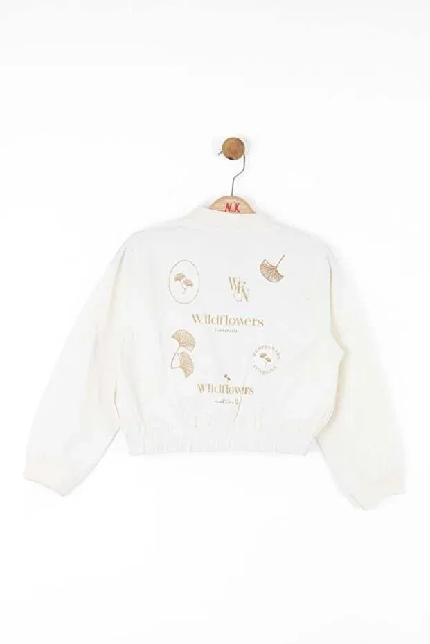Куртка девочки из натуральных материалов Nk Kids — фото 3