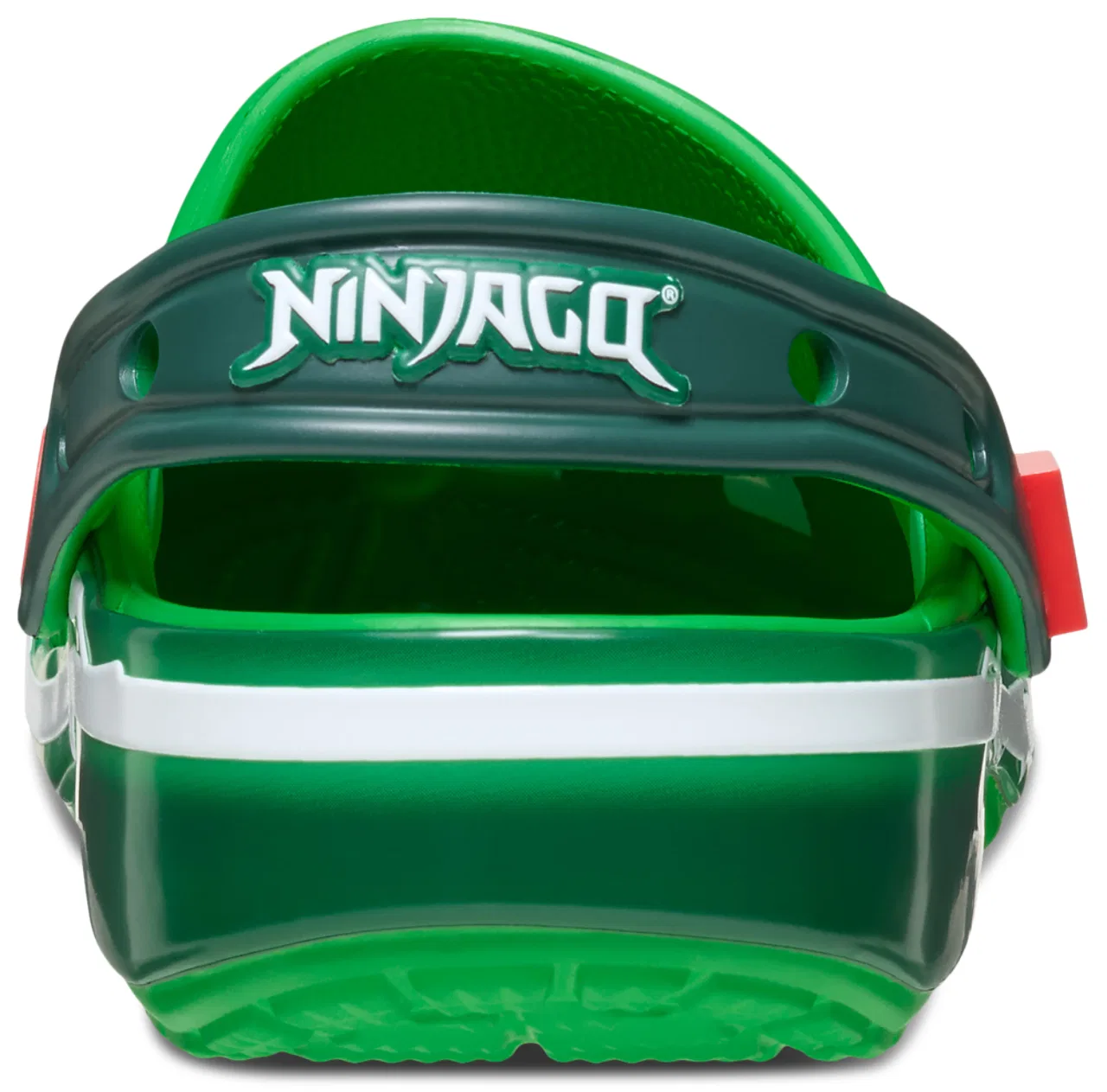 Детские клоги для мальчиков с принтом Ninjago Crocs, Green/Multi — фото 4